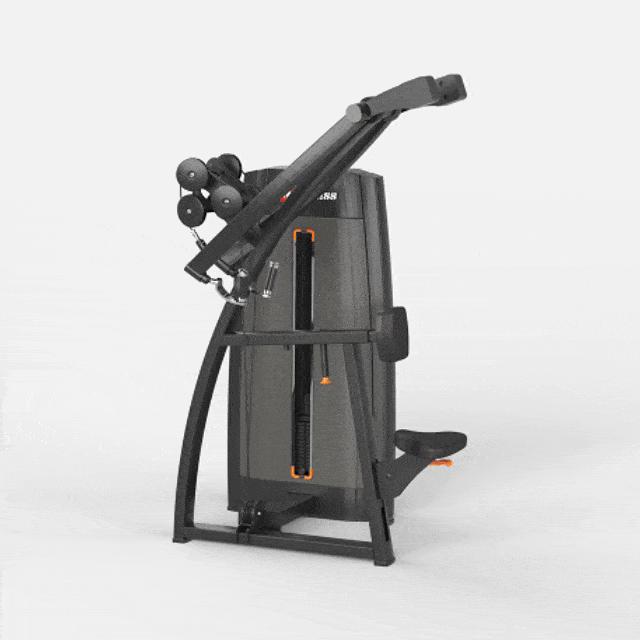45° Upper Back Pull Down