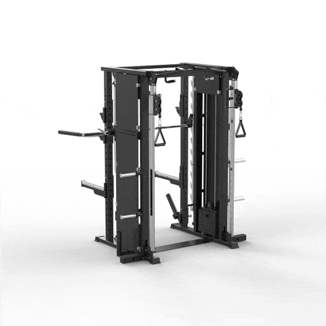Multi Gym Series 14 Smith &Amp; Functional Trainer And Power Rack Combo