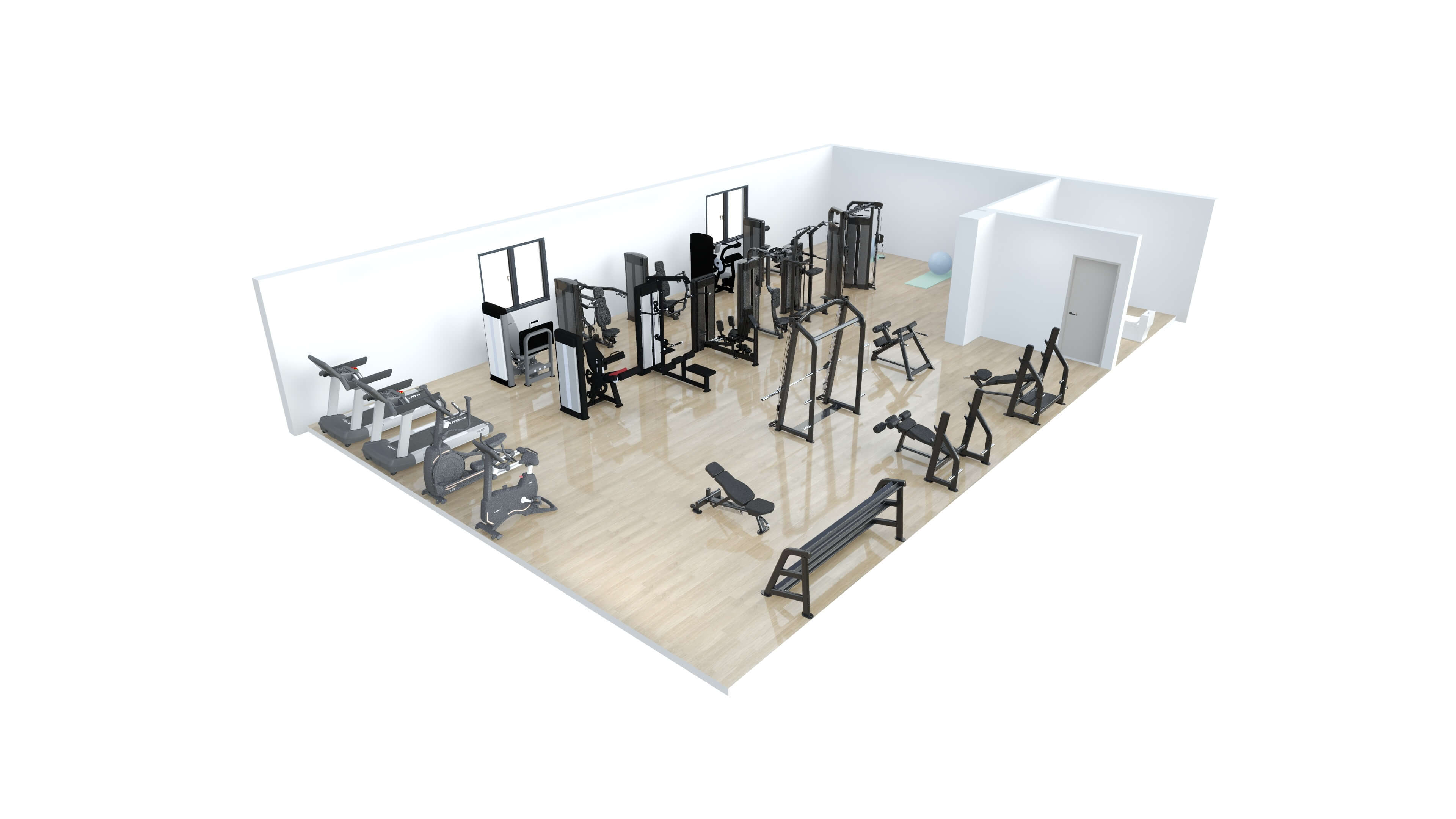 Gym Layout &Amp; Equipment Packages 25