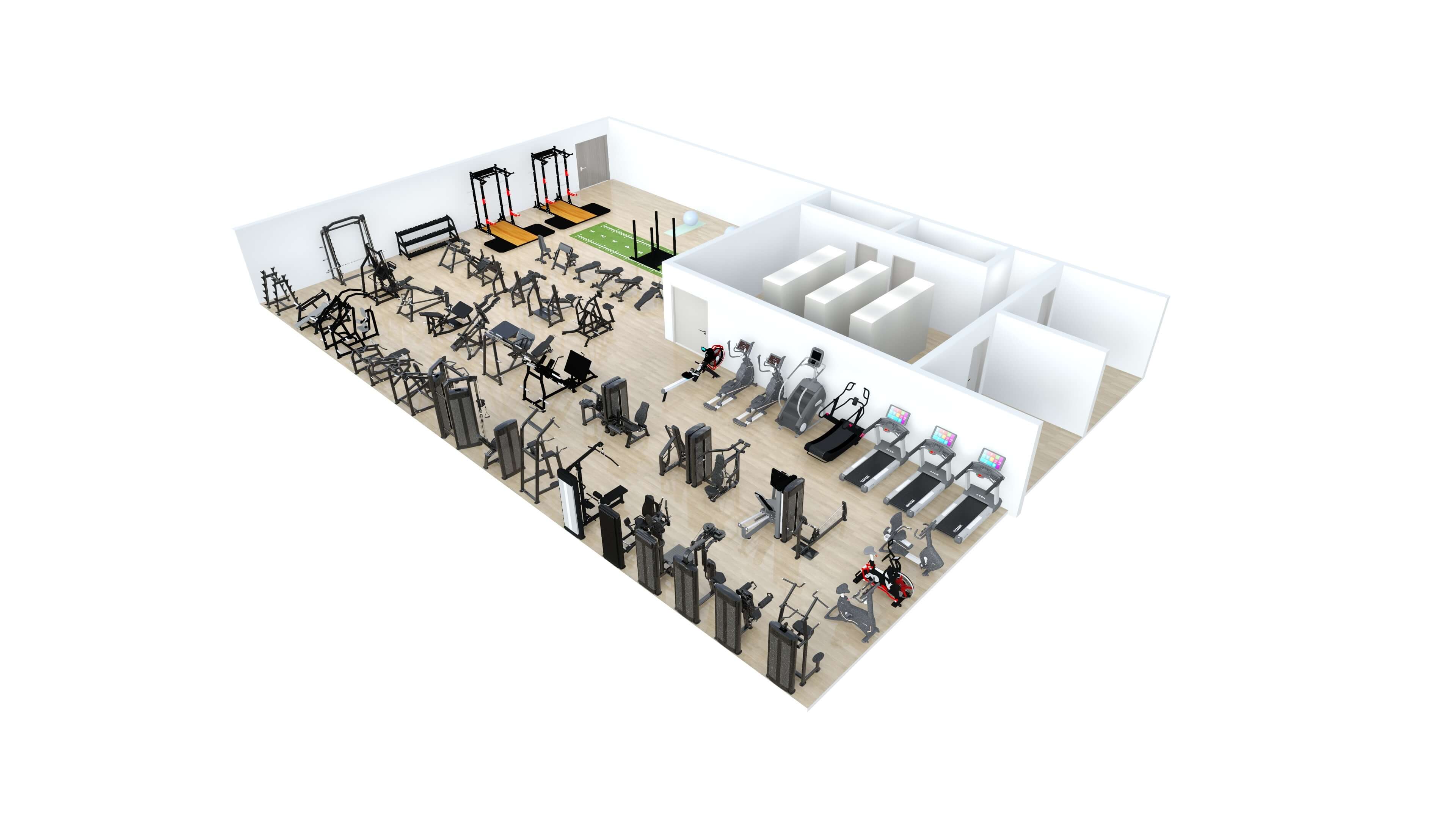 Gym Layout &Amp; Equipment Packages 44