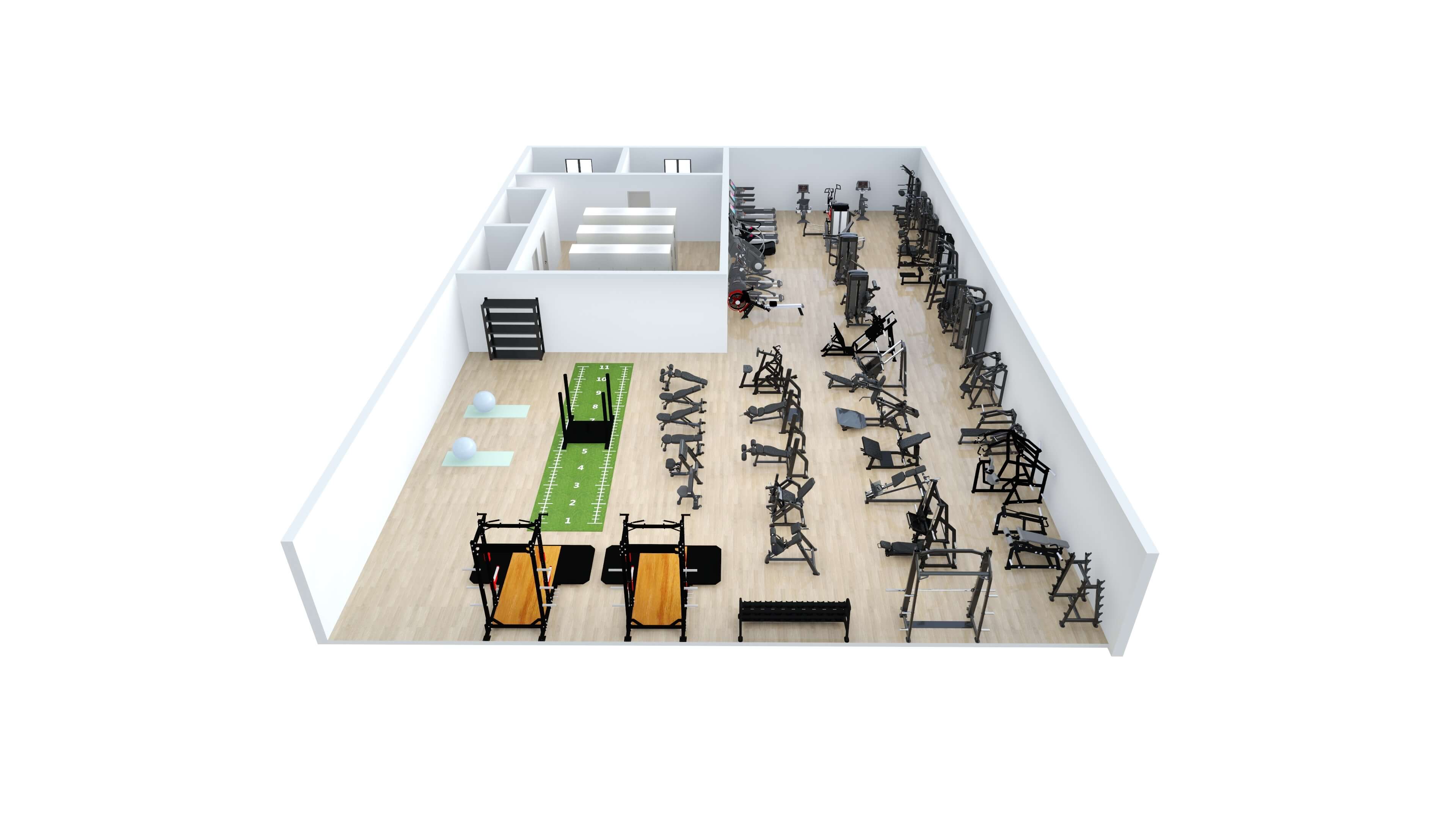Gym Layout &Amp; Equipment Packages 47