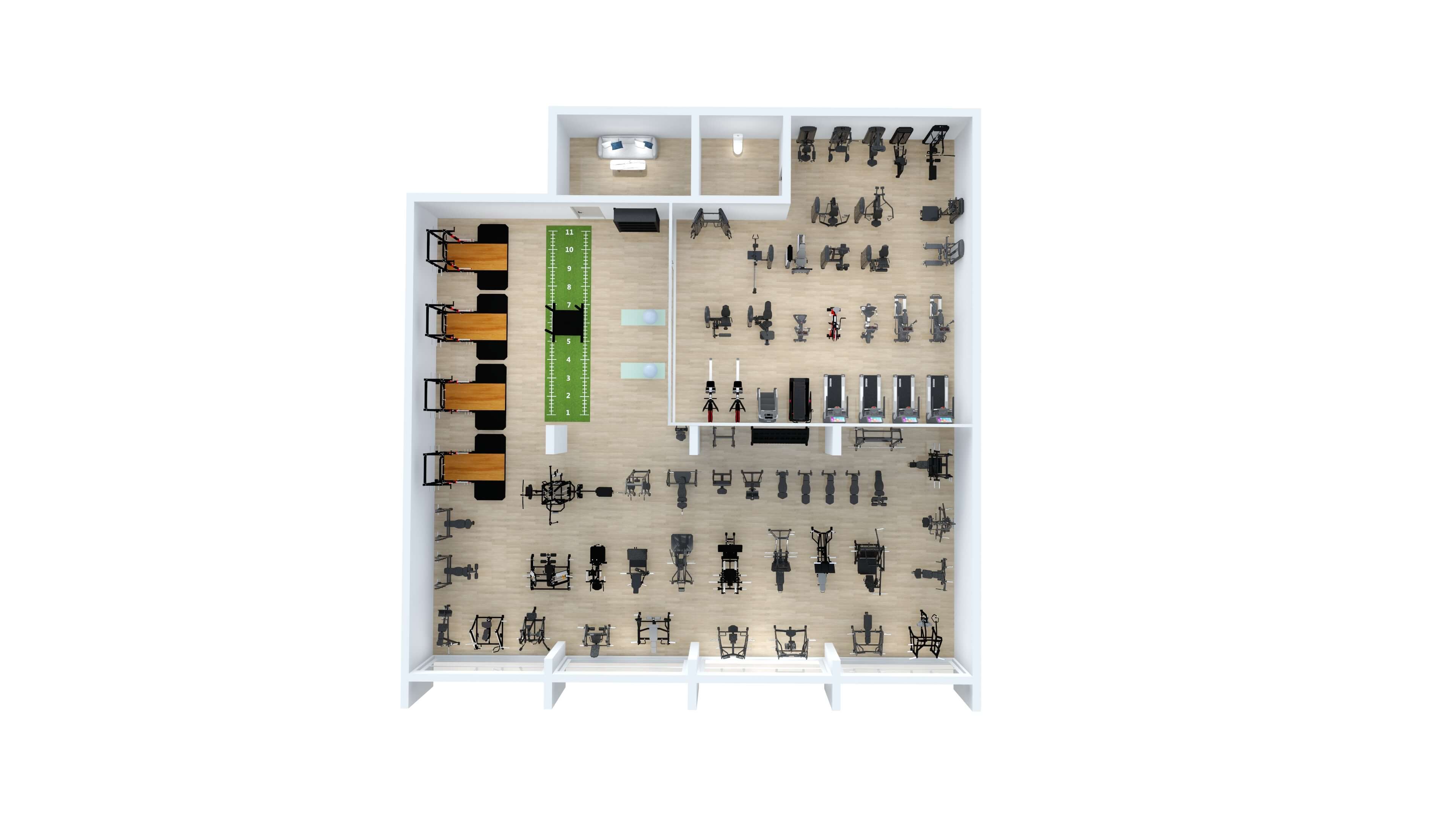 Gym Layout &Amp; Equipment Packages 49