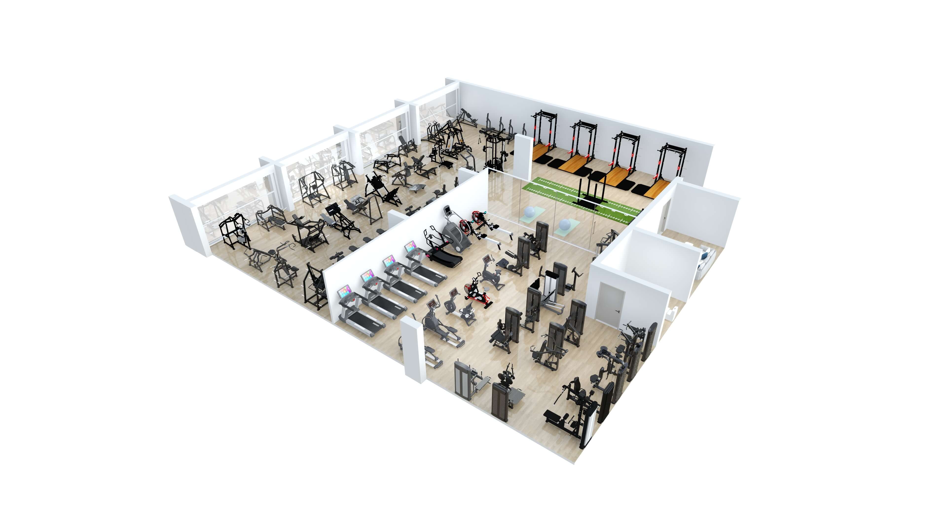 Gym Layout &Amp; Equipment Packages 52
