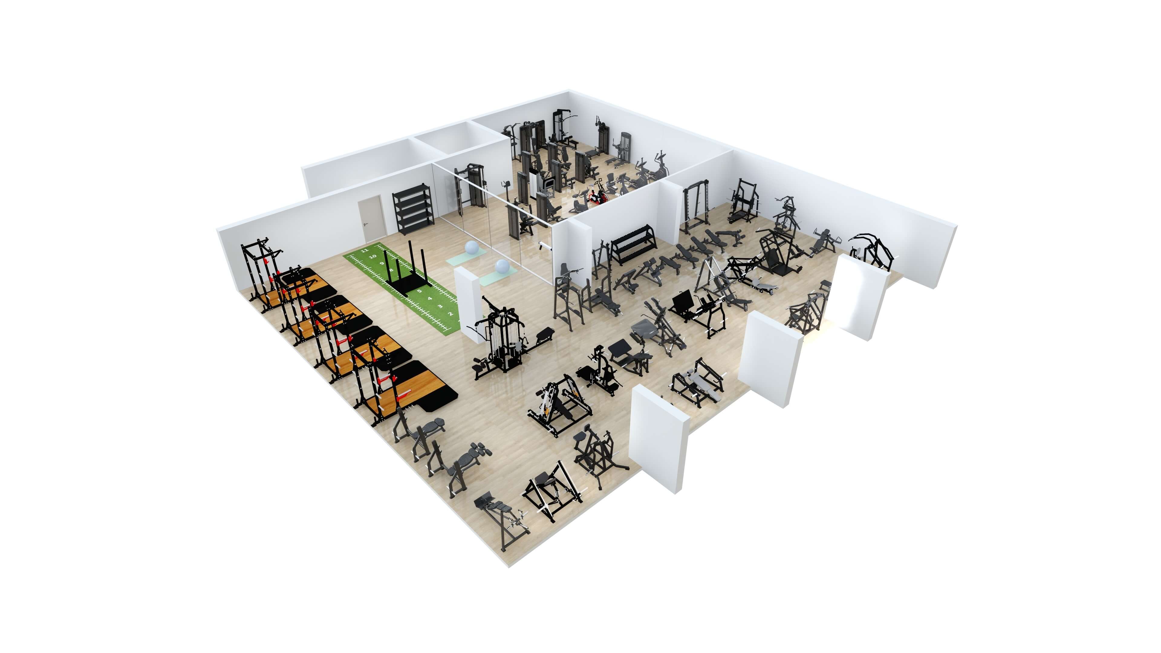 Gym Layout &Amp; Equipment Packages 53