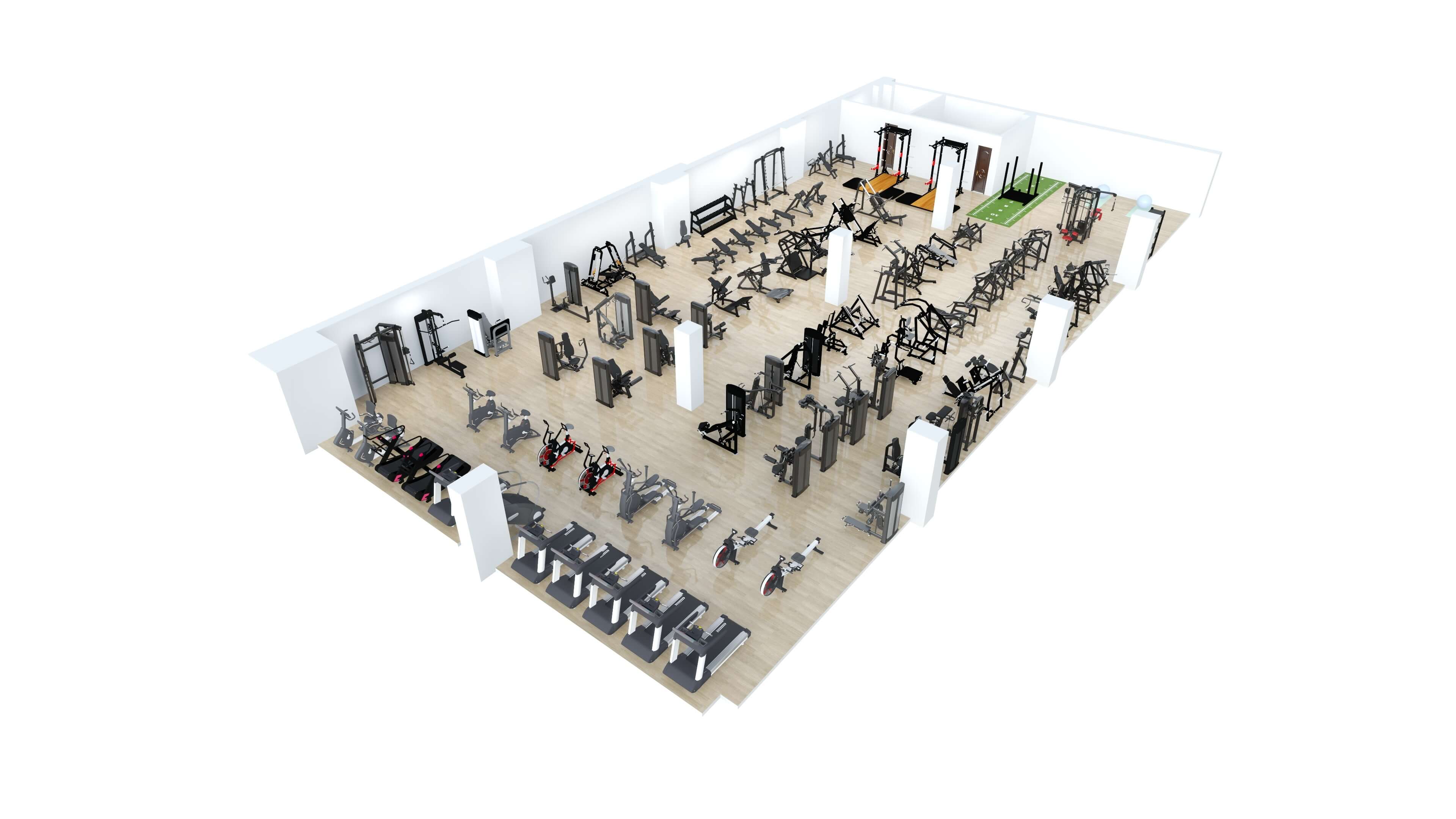 Gym Layout &Amp; Equipment Packages 59