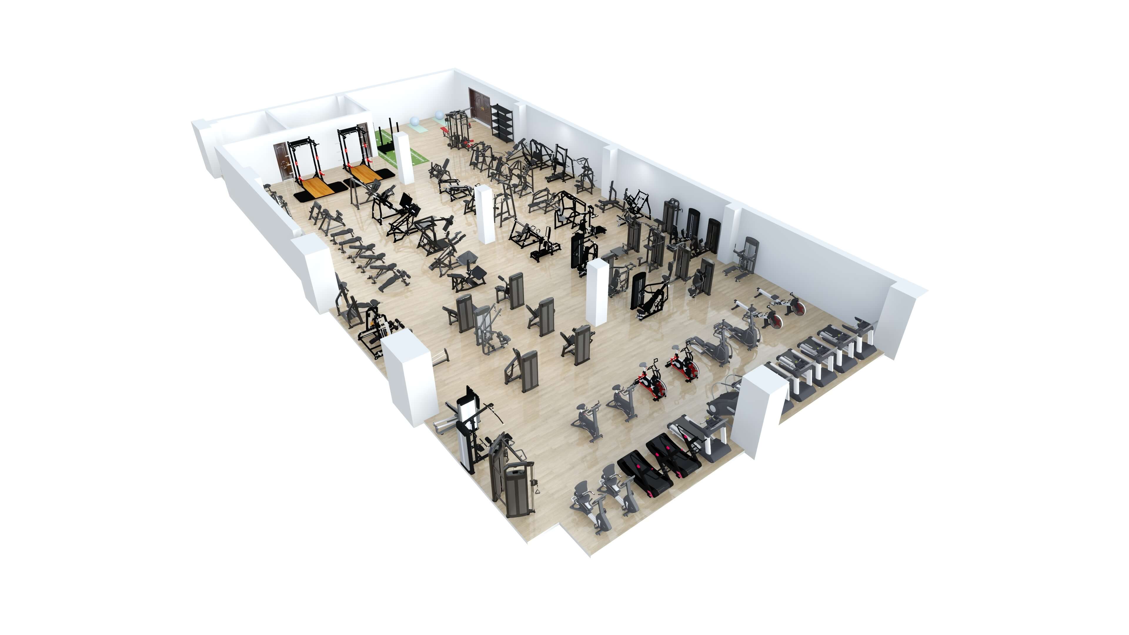 Gym Layout &Amp; Equipment Packages 56