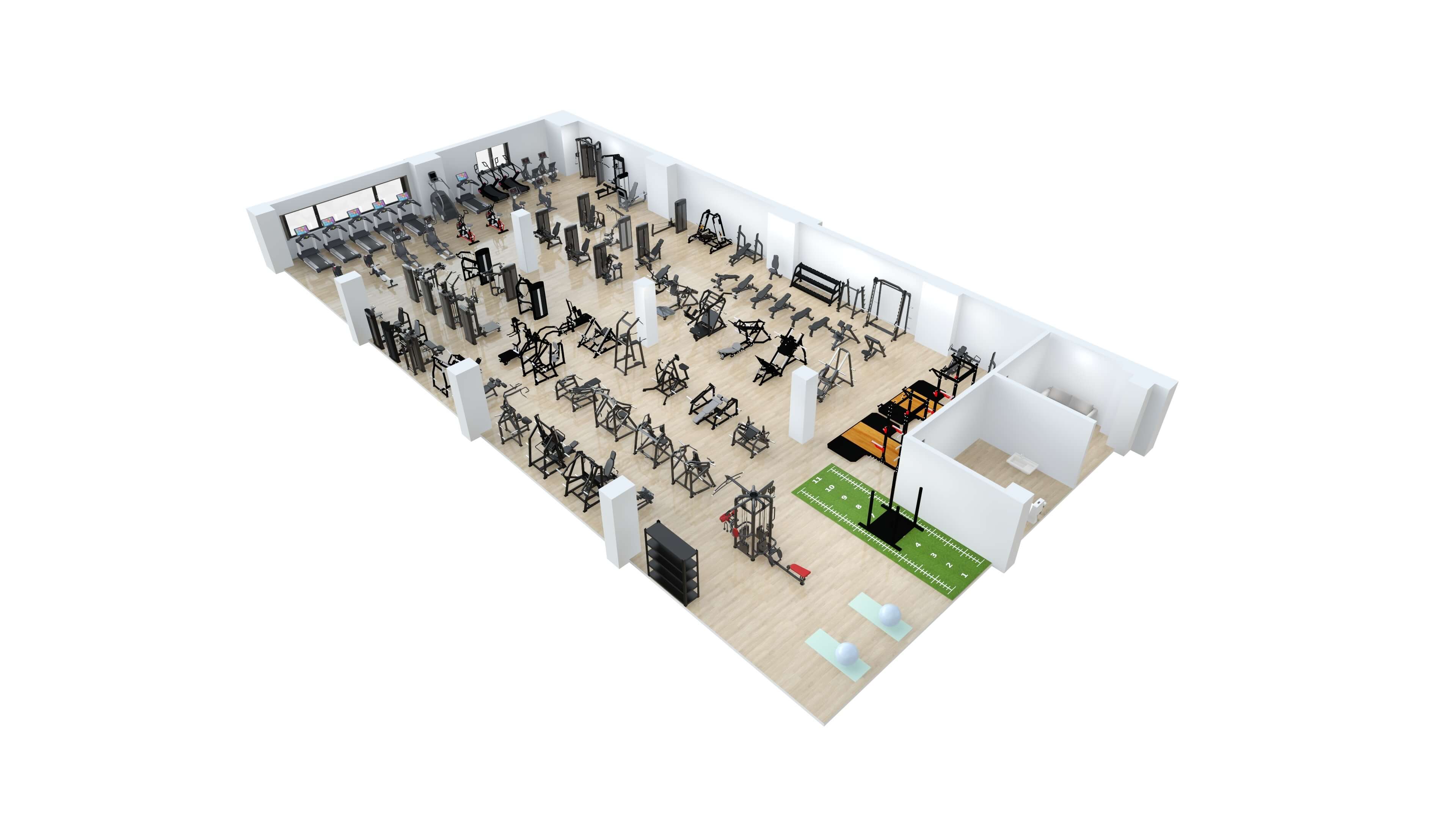 Gym Layout &Amp; Equipment Packages 57