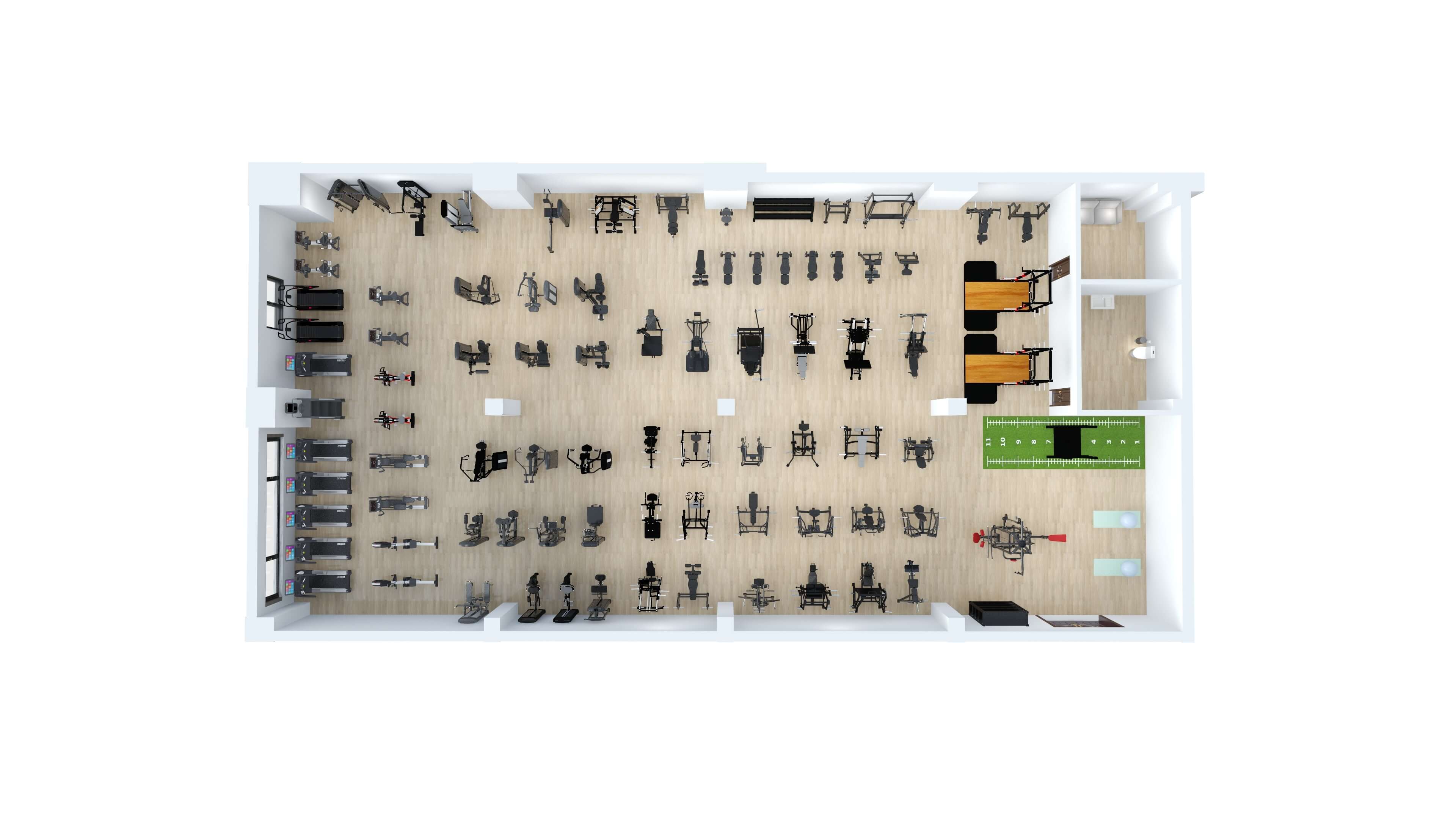 Gym Layout &Amp; Equipment Packages 55