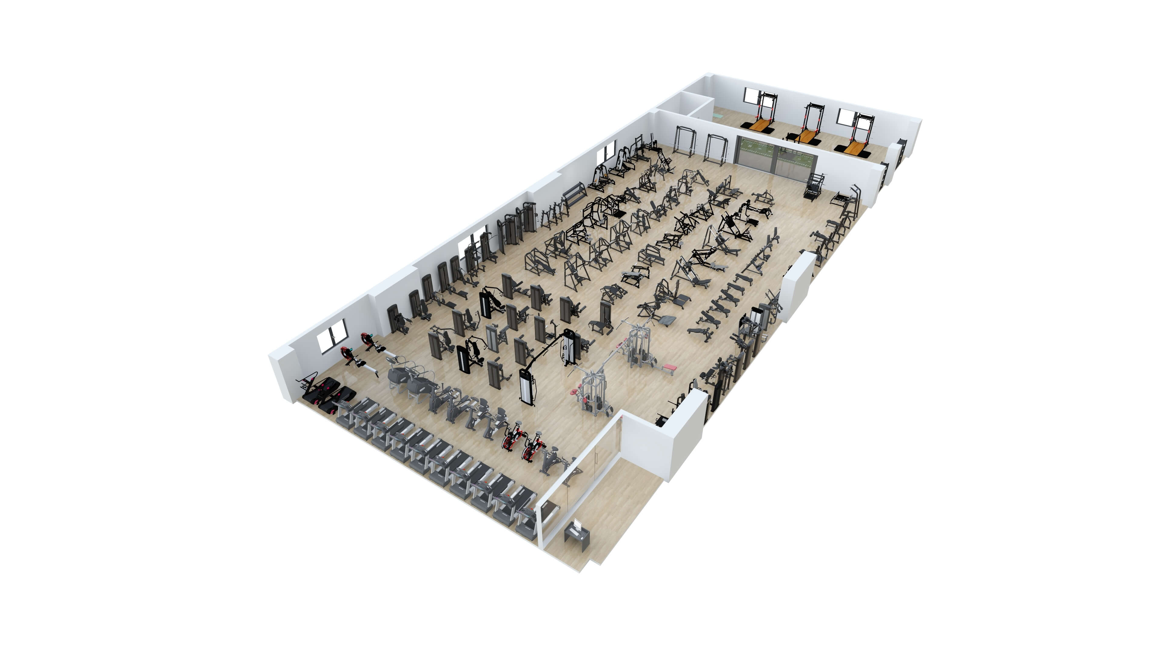 Gym Layout &Amp; Equipment Packages 63