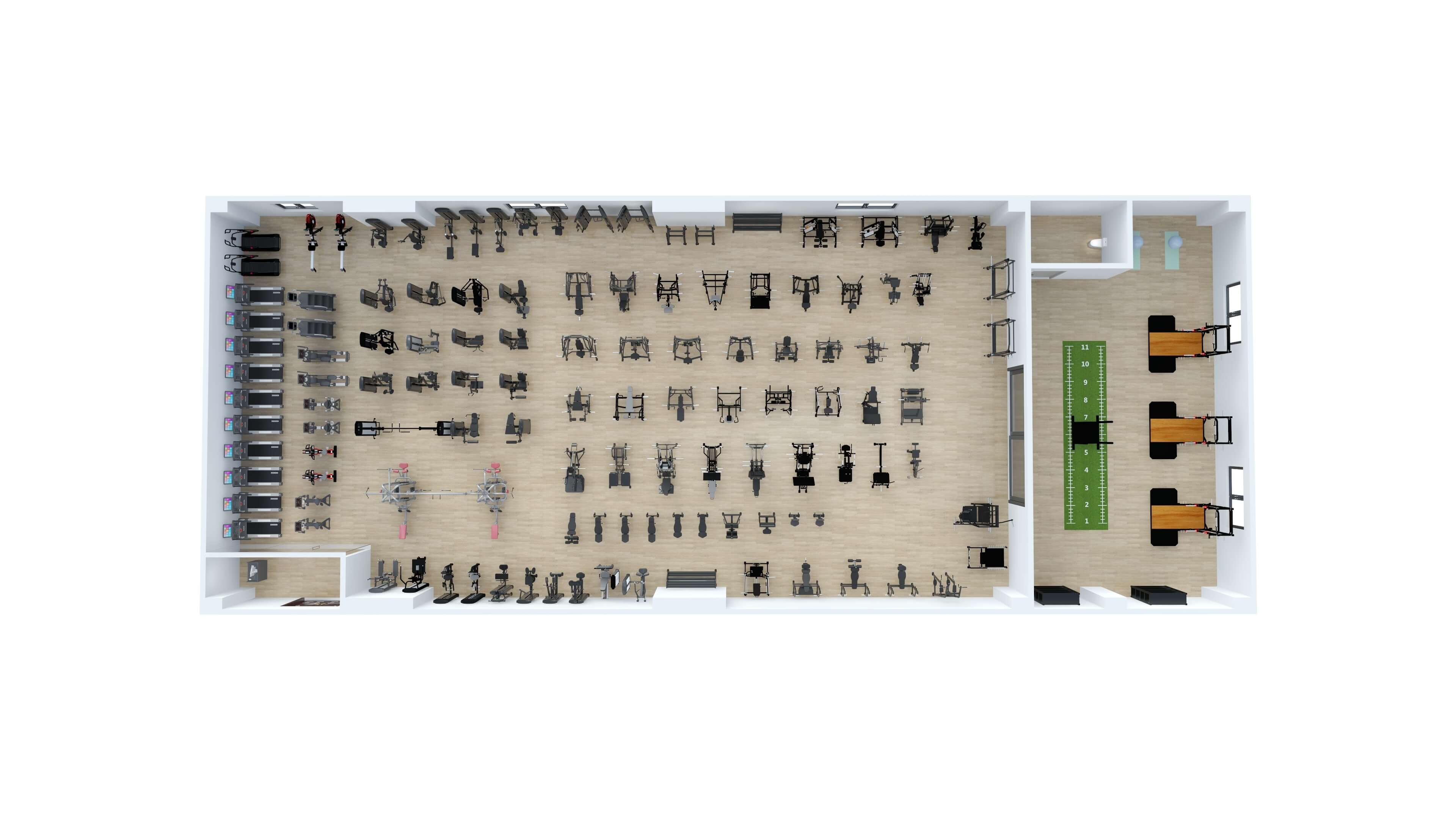 Gym Layout &Amp; Equipment Packages 61